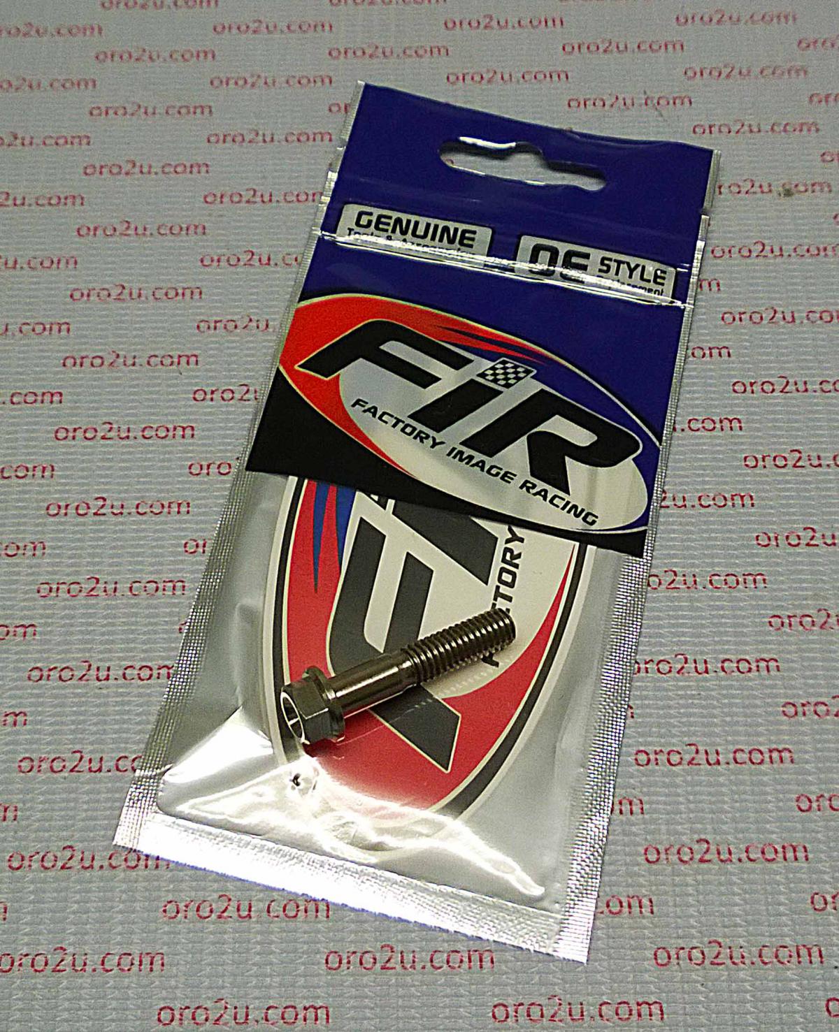 TITANIUM GR5 BOLT M6 x 30mm EACH, FLANGE OD: 11mm / HEX SIZE: 8mm, /