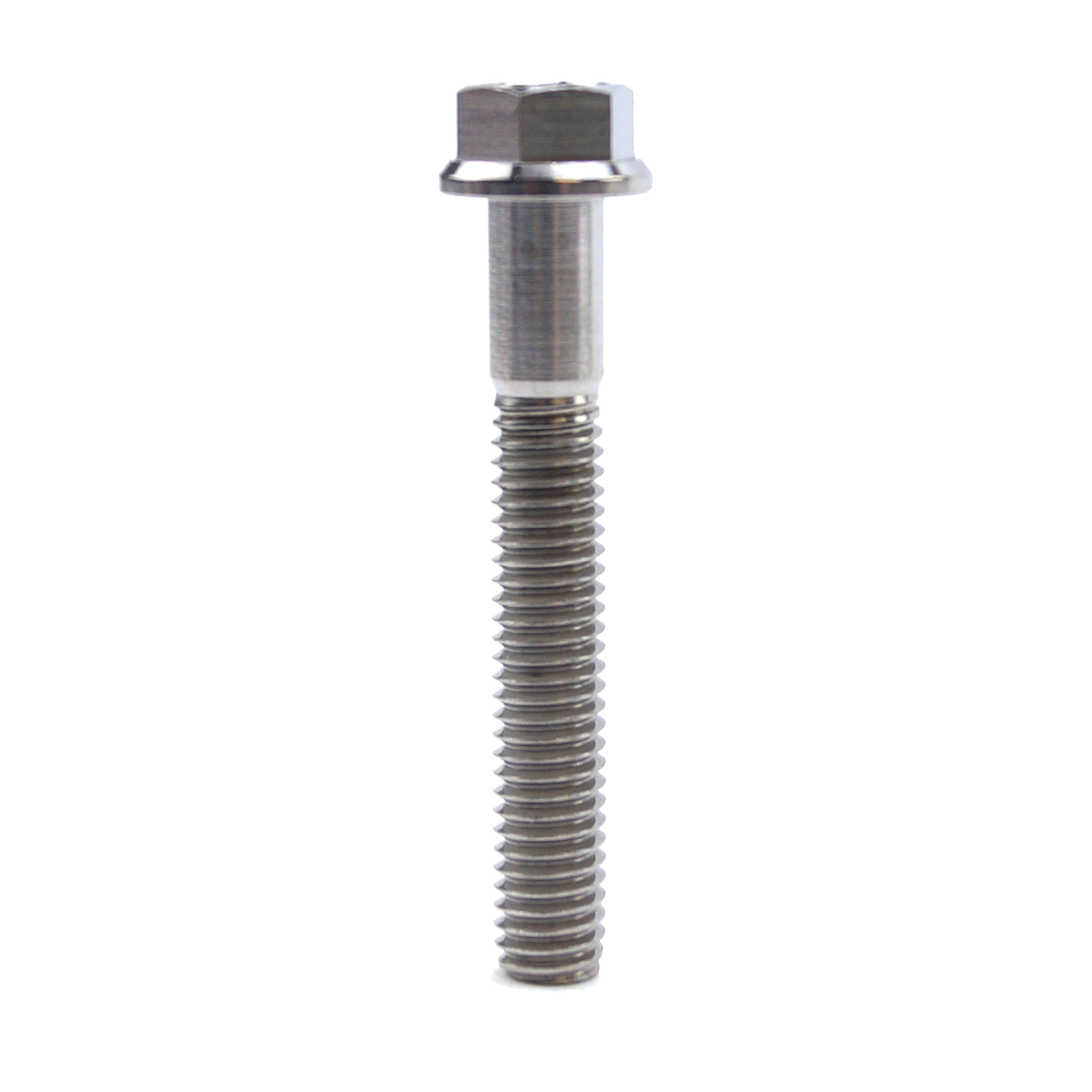 TITANIUM GR5 BOLT M6 x 40mm EACH, FLANGE OD: 11mm / HEX SIZE: 8mm, /