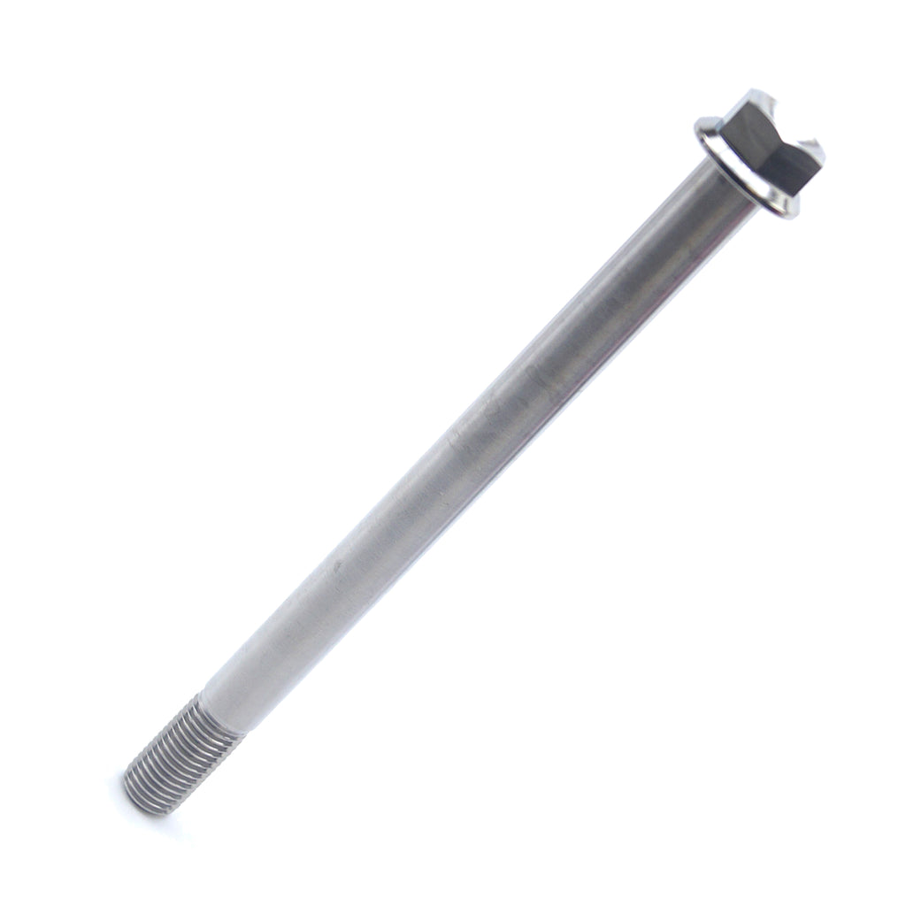 TITANIUM GR5 BOLT M10 x 130mm EACH, METRIC FINE 1.25mm / GRADE 5, / APRILIA REF : 030115