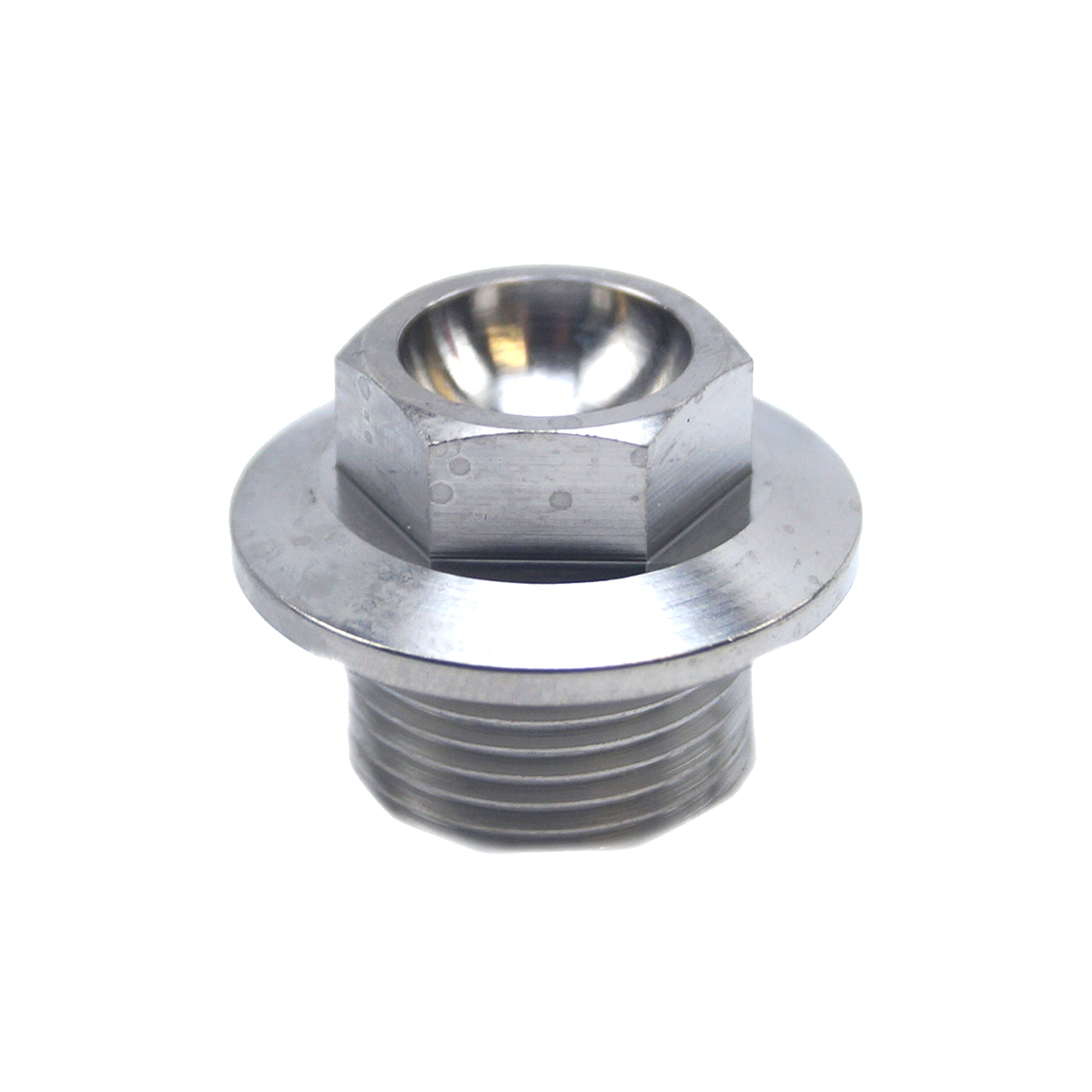 KTM NEW FRONT SPINDLE NUT M20x1.5, TITANIUM GR5 / EACH / OEM 70009082000, 16-394, M20 STEM BOLT 54801036000C1