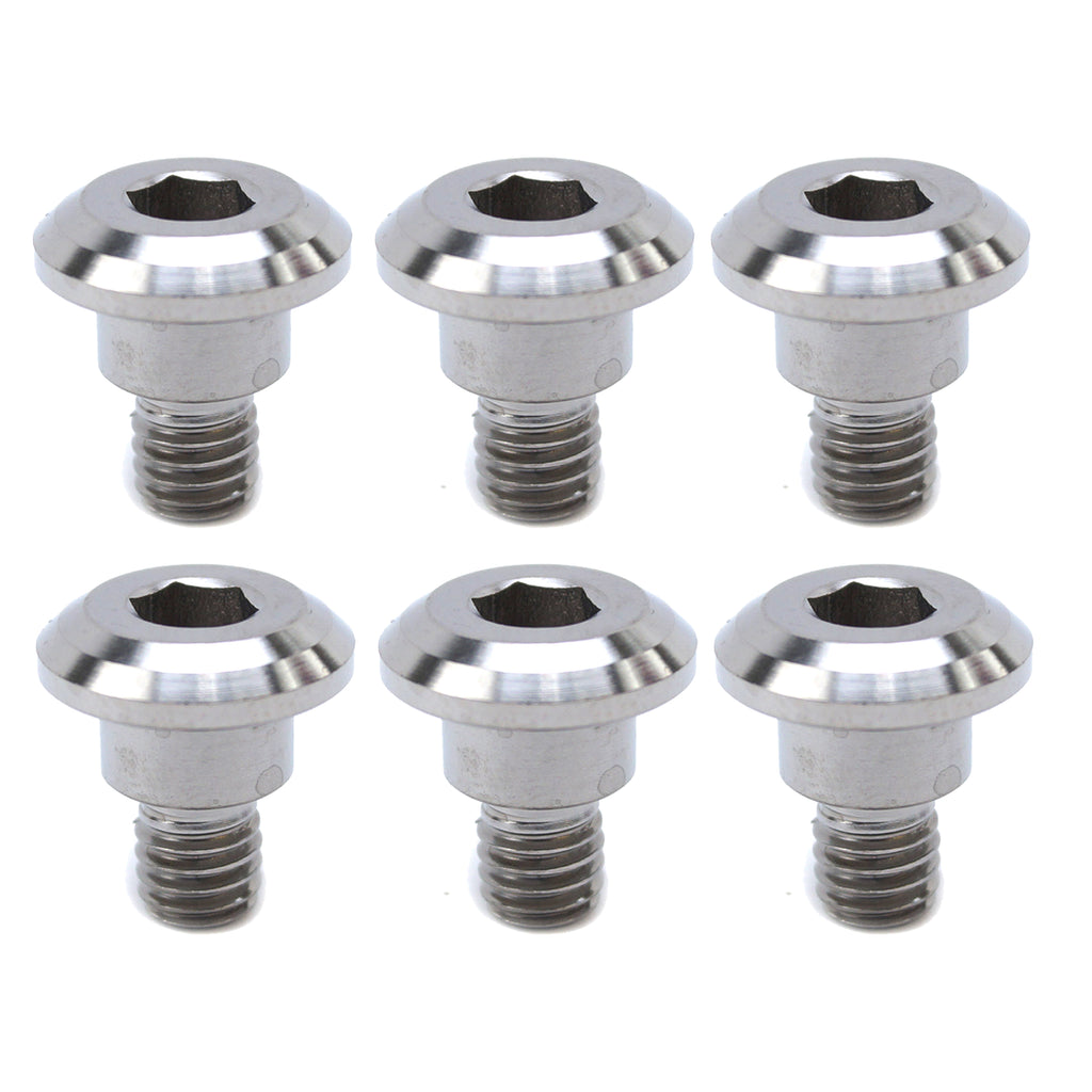 FORK COVER BOLTS KTM SET OF 6, TITANIUM GRADE 5 / OEM PART NO: 59001092050