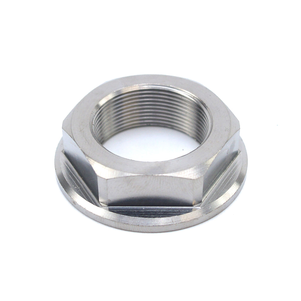 GR5 M24x1.00mm STEM NUT EACH, TITANIUM / CR RM RMZ YZ YZF, / CNC