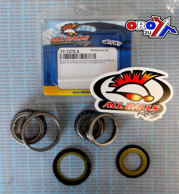 STEERING BEARING KIT ALLBALLS, ALLBALLS 22-1037 HONDA
