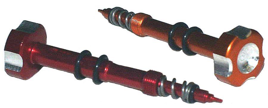 ADJUSTER AIR SCREW KEIHIN FCR, Fuel mixture screw ORANGE, 22-2000G