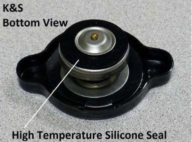 RADIATOR CAP 1:1 (16 psi) BLK 58-1001BK