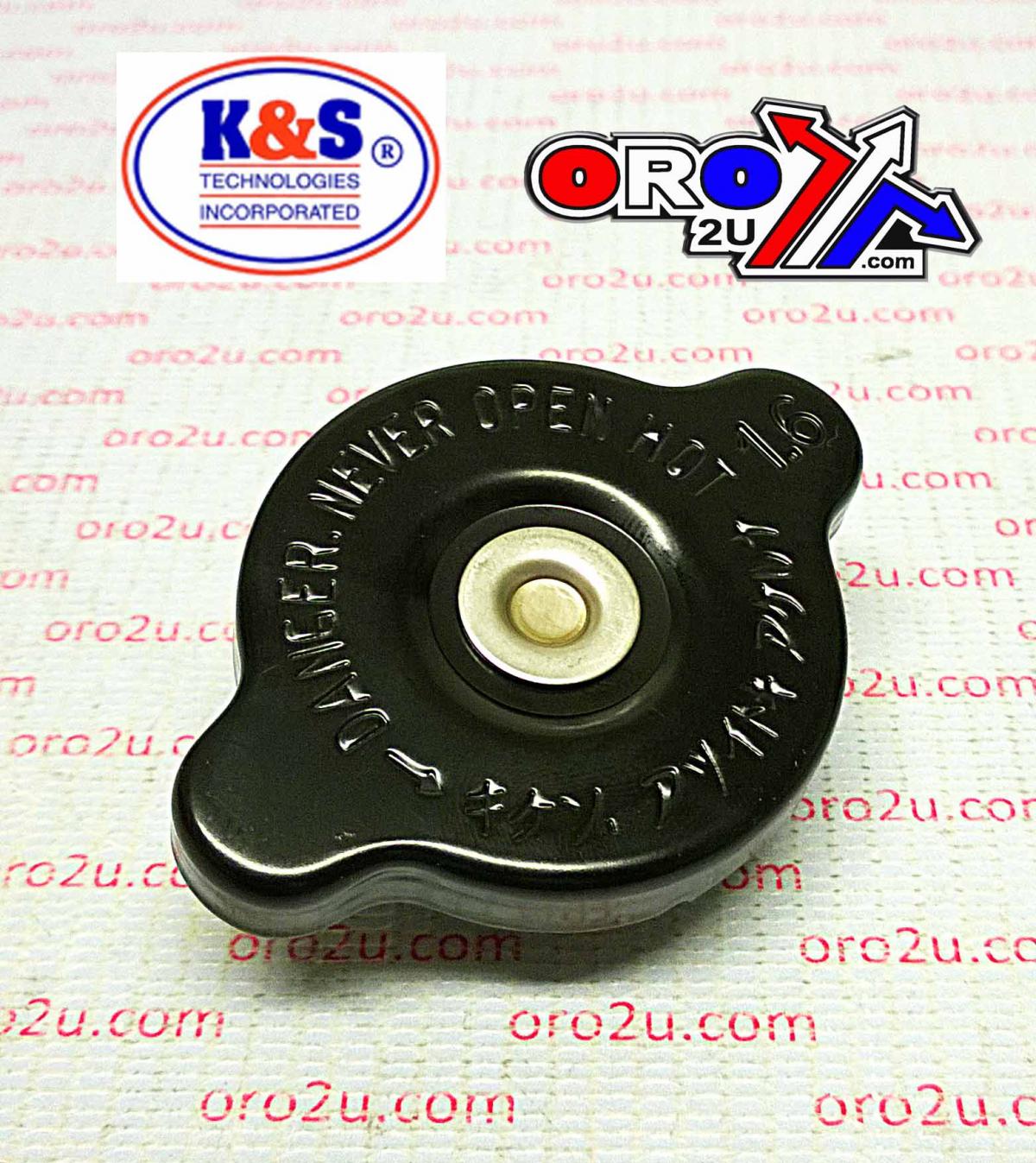 RADIATOR CAP (23 psi) BLACK 58-1016BK