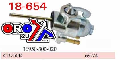 FUEL PETCOCK TAP 16950-300-020 K&L 18-4129