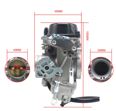CARBURETOR ASSEMBLY 1996-2019 SUZUKI DR650SE 13200-32E61 13200-32E10 13200-32E11 13200-32E12