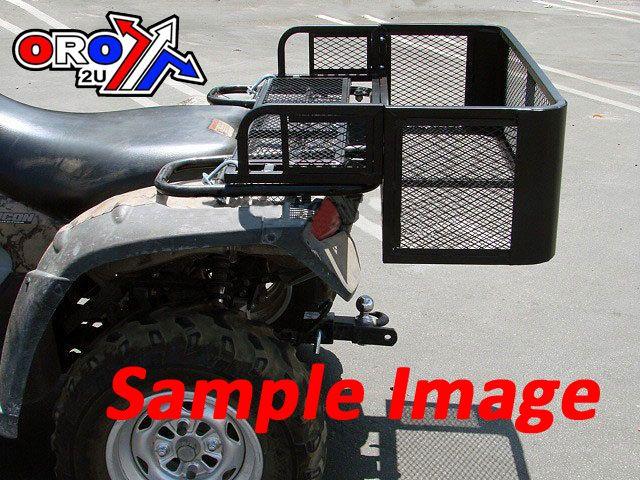 ATV STEEL CARGO RACK / WIRE BASKET, REAR DROP 105x73cm, ((fitting kit not included))