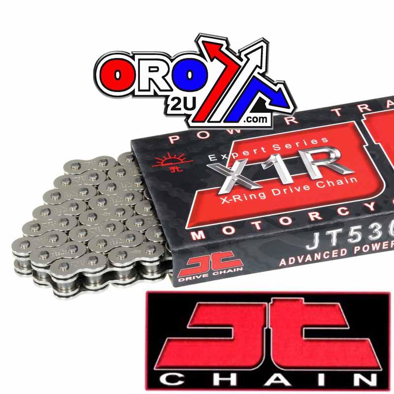 JT CHAIN 530X1R 110L NICKEL-N, X-RING, JTC530X1RNN110RL