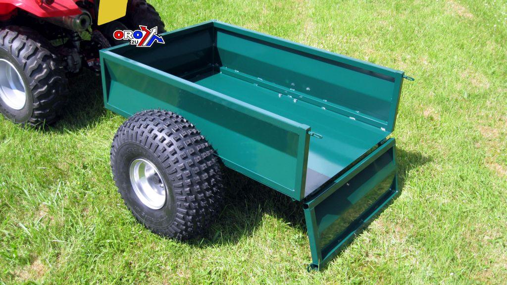 ATV BOX TRAILER 600KG 2Wheel, QUAD BIKE TRAILER / GREEN, EXTRA CARRIAGE CHARGE!!