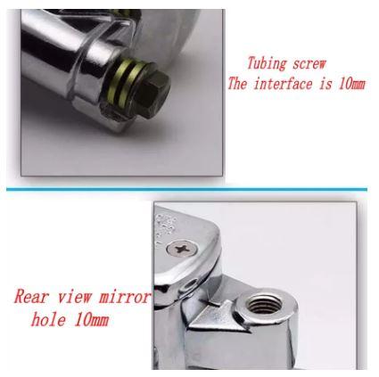 MASTER HYDRAULIC CYLINDER BRAKE, HONDA CB400 1992-1998 / CHROME, ROAD, MC, 110-699001