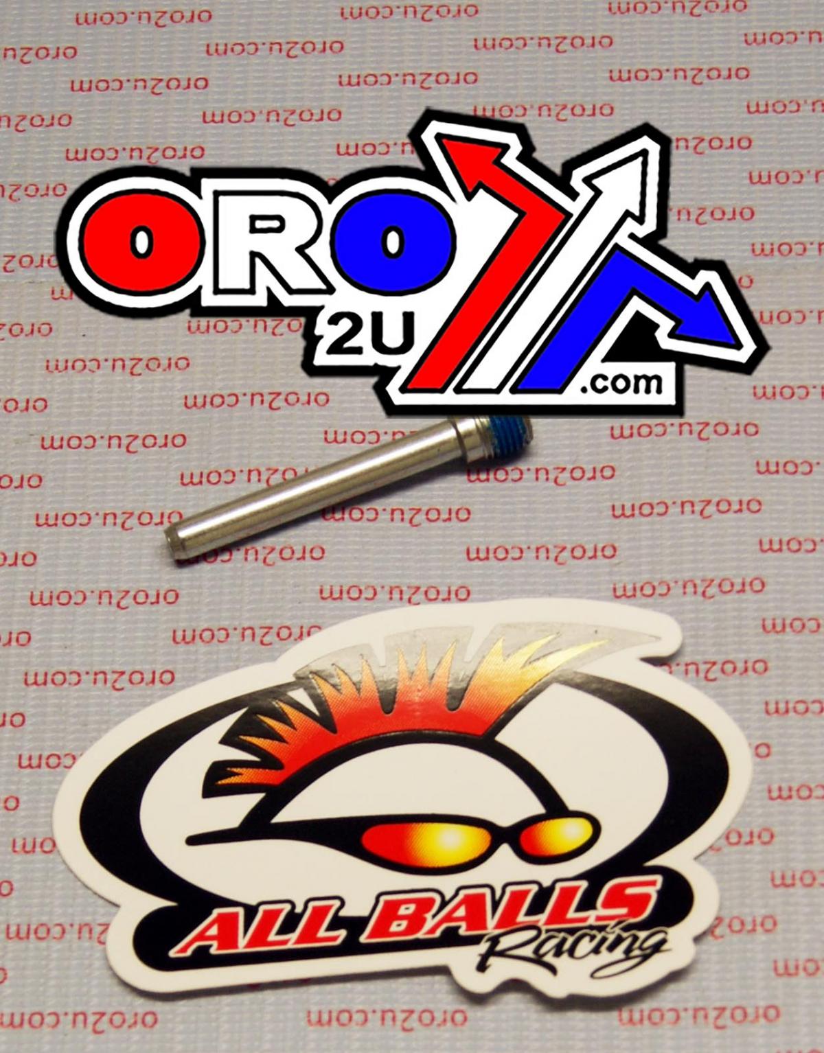ALLBALLS BRAKE PAD BOLT KIT, ALLBALLS 18-7012 HON/SUZ FRONT/HON/KAW/SUZ/YAM REAR