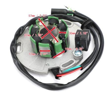 STATOR COIL SUZUKI RM 125 250 32101-01B30 32101-01B31 32101-00B30 32101-28C01