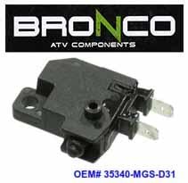 SWITCH BRAKE 35340-MGS-D31, BRONCO AT-01526