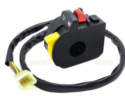 LIGHT SWITCH LH Arctic Cat 400 500 700 Manual Transmission Diesel, 0409-083 0509-013