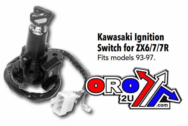 SWITCH IGNITION ZX6/7/7R 93-97, 21-5248