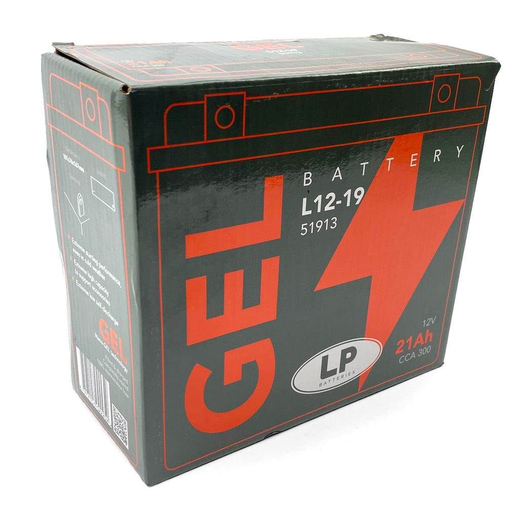 BATTERY L12-19 GEL 12V 21Ah. BMW, MG L12-19