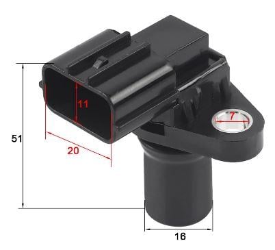 SPEED SENSOR KAWASAKI KVF, BRONCO AT-01546 UTV ATV FTVSE005 21176-1104, 21176-1104