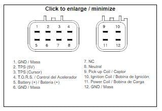 CDI BOX 5TG-85540-10-00 ATV, YAMAHA YFZ450 06-09, DZE1590, IYA6032, AT-01111