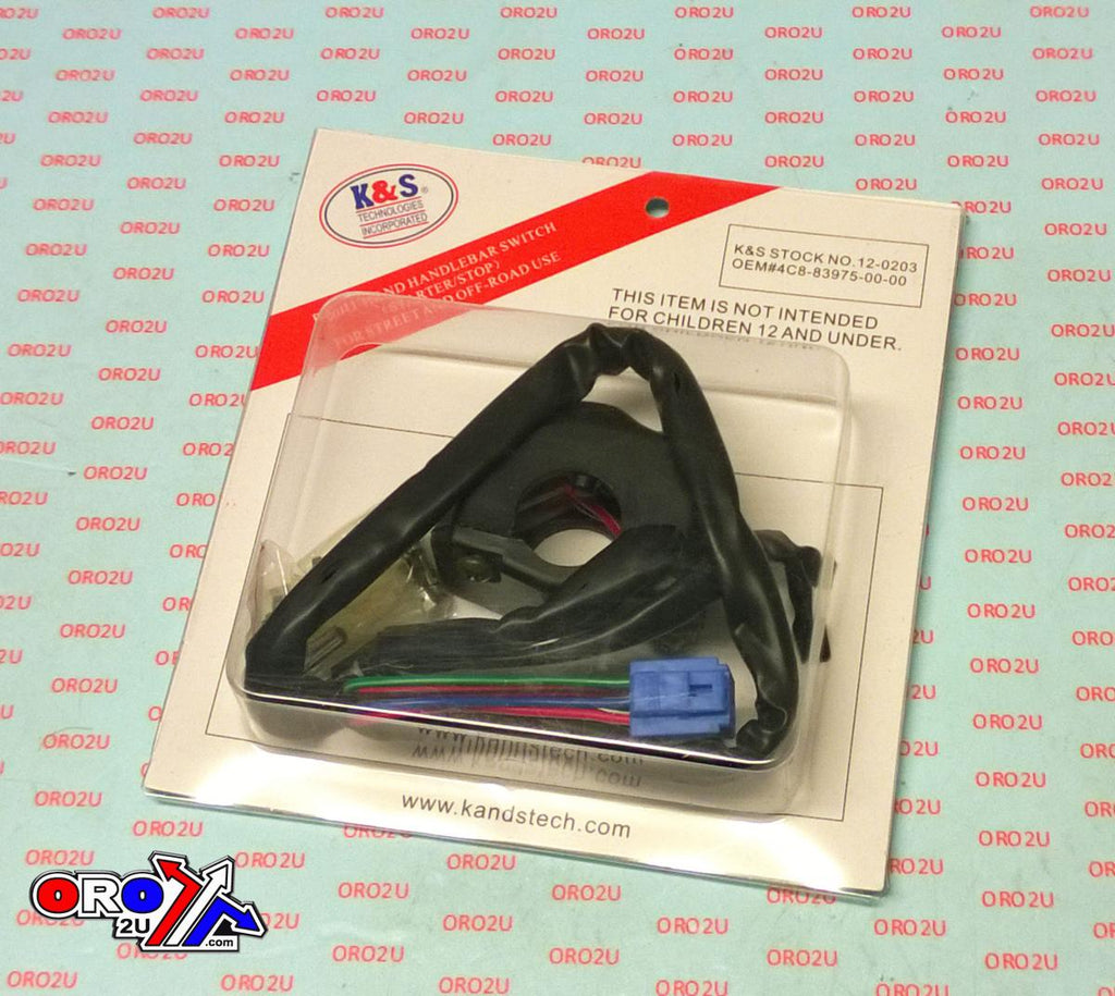 SWITCH STARTER / KILL RH YAM, SWITCH 4C8-83975-00-00 YZFR1, KS12-0203