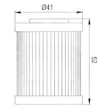 OIL FILTER TWINAIR KTM 140014