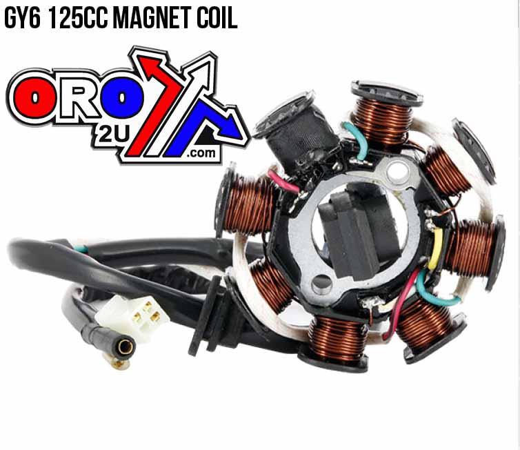 Stator Coil Magneto GY6 125 150 8 Pole STATGY6125