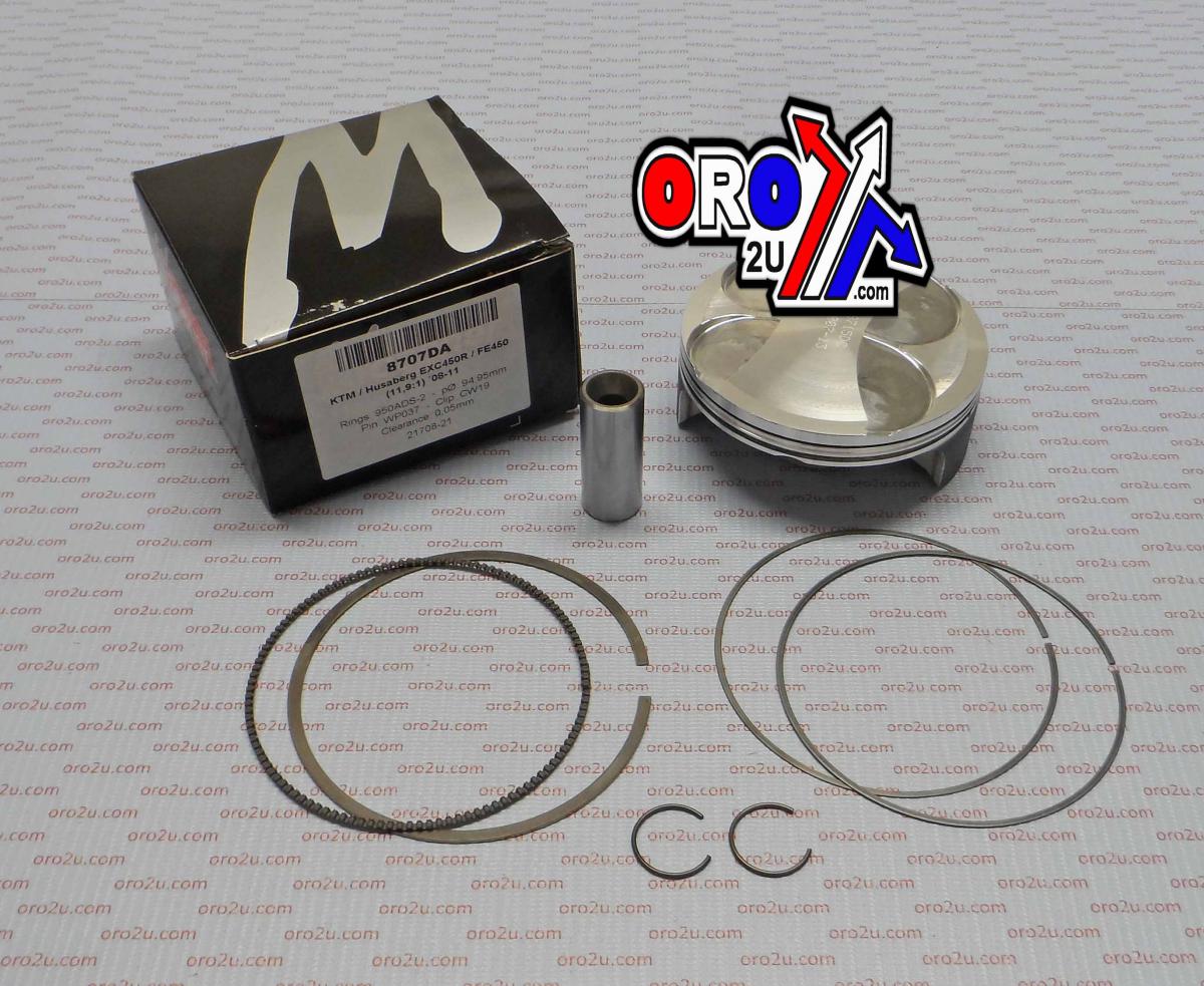 PISTON KIT KTM EXC450 95.00 A, WOSSNER 8707DA HUSABERG 78030007300