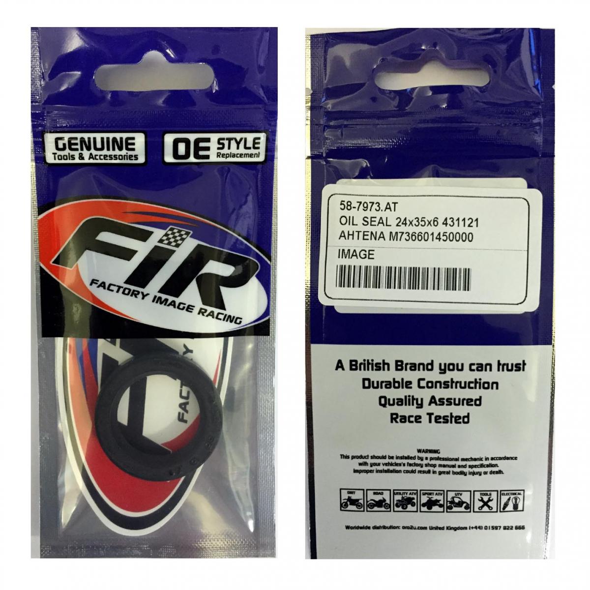 OIL SEAL 24x35x6, ATHENA M736601450000