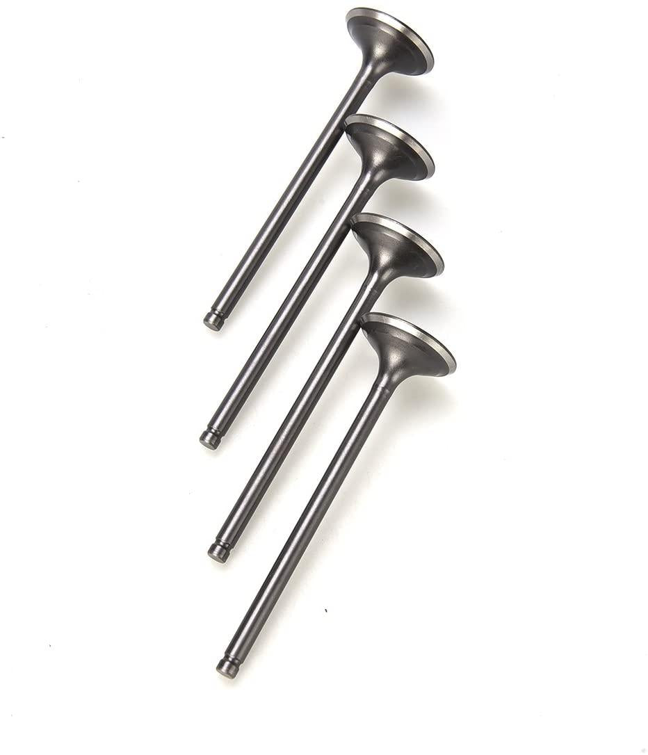 VALVE EXHAUST SET-4 EX+IN, 14761-KG0-003, 14751-KCY-670, 14721-HN5-000