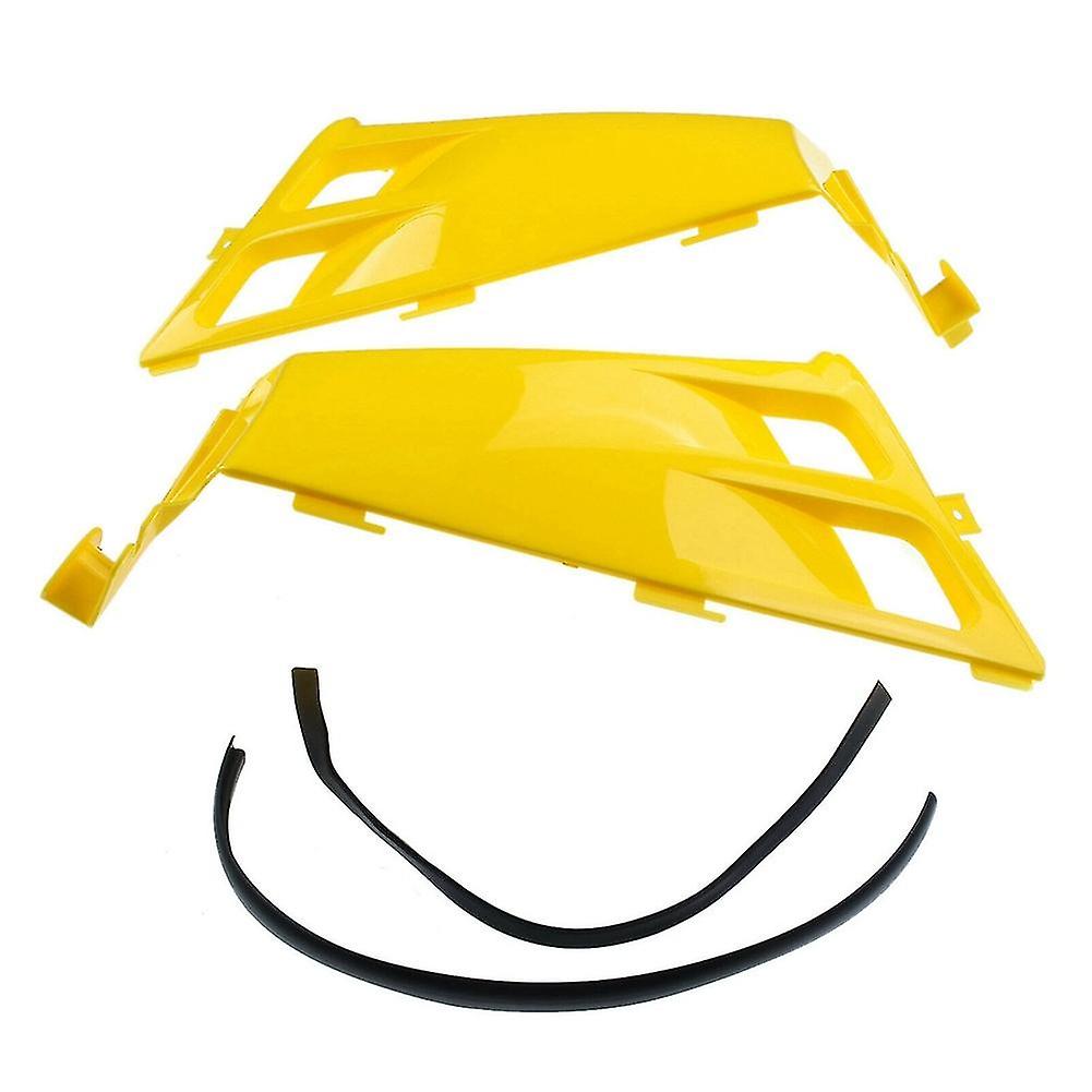 TANK SIDE COVERS & RADIATOR SHROUDS YELLOW KIT YAMAHA BANSHEE YFZ350 1987-2006 2GU-21711-50-00