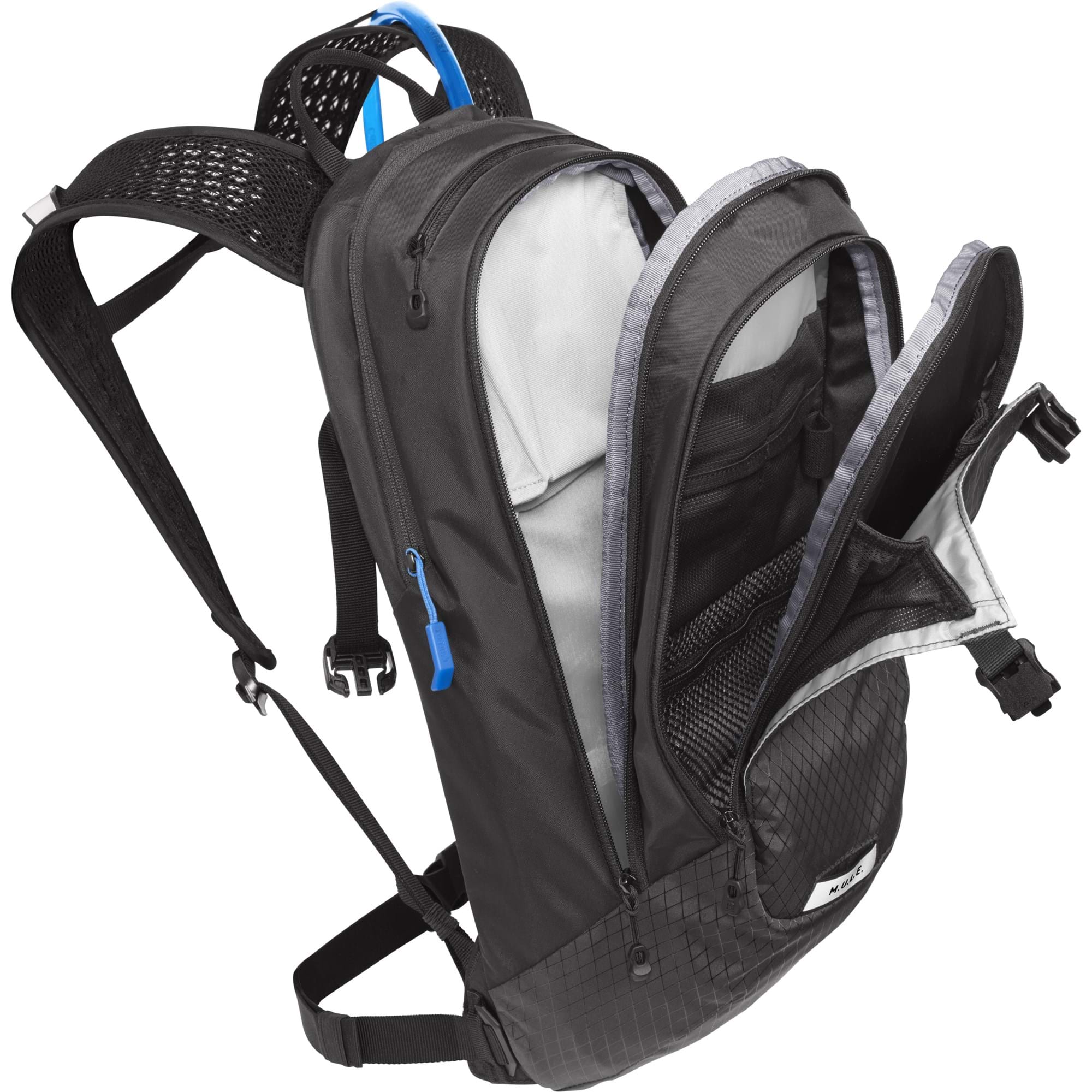 CAMELBAK WOMEN'S M.U.L.E. HYDRATION PACK 12L WITH 3L RESERVOIR 2022: CHARCOAL/BLACK CBWMULE