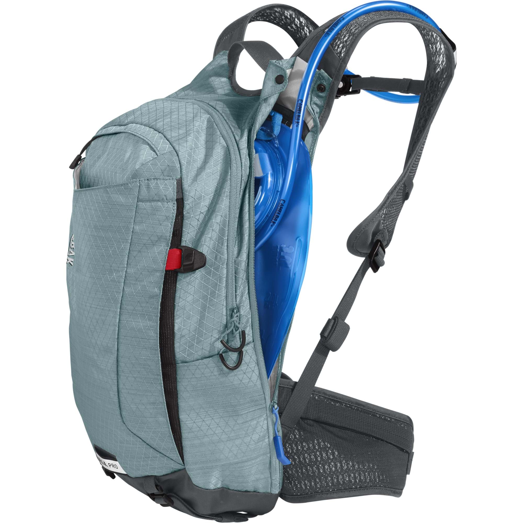 CAMELBAK WOMEN'S M.U.L.E. PRO HYDRATION PACK 14L WITH 3L RESERVOIR 2021: MINERAL BLUE CBWMULPRO