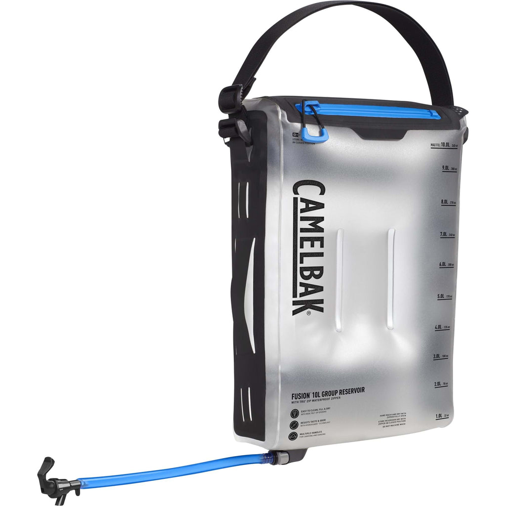 CAMELBAK FUSION 10L GROUP RESERVOIR WITH TRU ZIP WATERPROOF ZIPPER 2022: CLEAR CBFUSION10