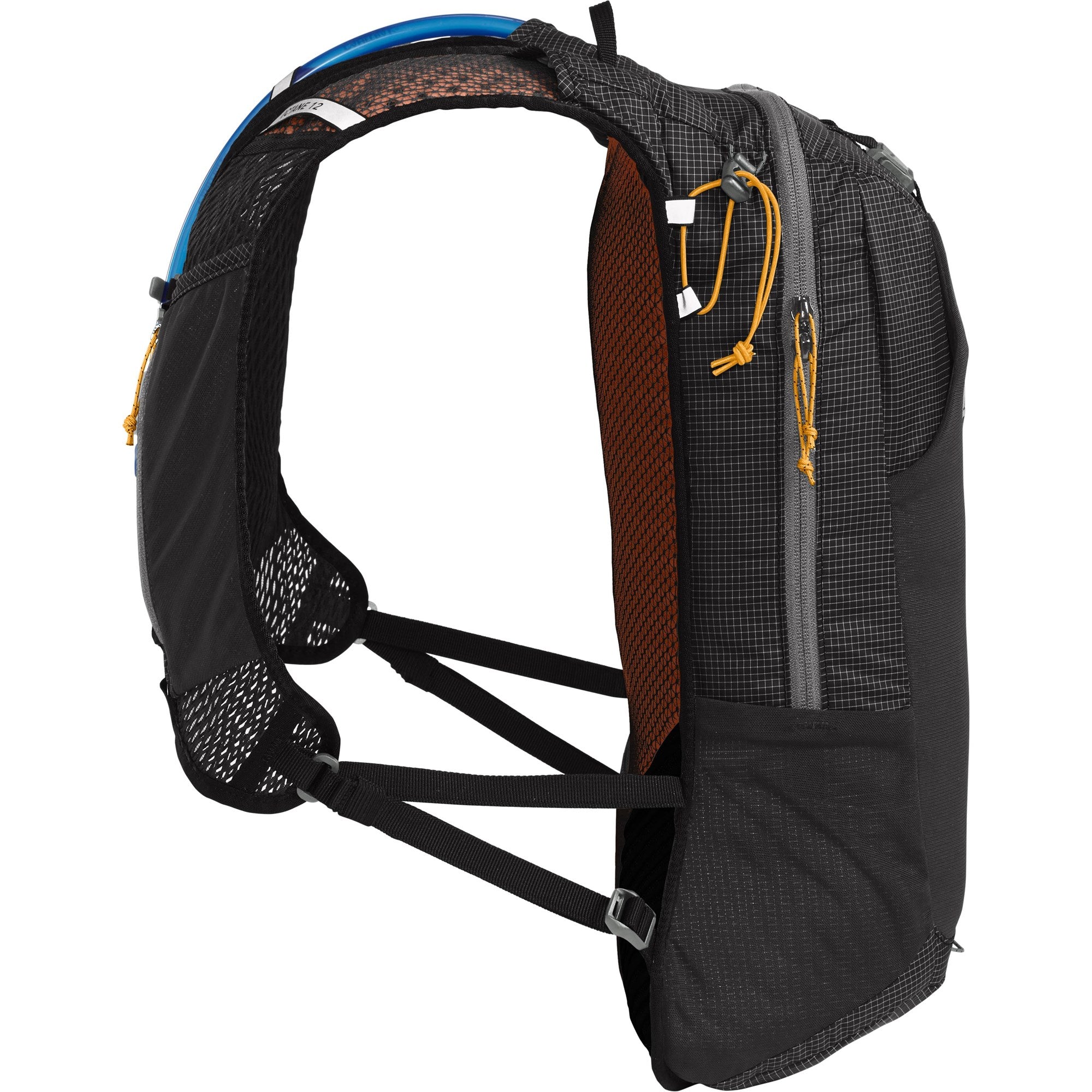 CAMELBAK OCTANE 12 FUSION 2L HYDRATION PACK 2023: BLACK/APRICOT 12L CBOCT12