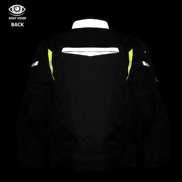 JACKET ADVENTURE EVO BLACK/YELLOW LARGE, S-Line Night Vision, VESTLGEVO14