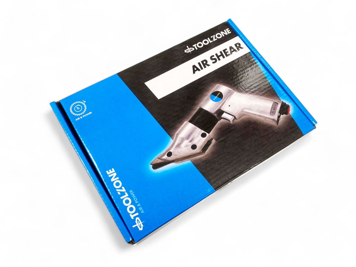 AIR METAL SHEARS CAPACITY 18 GAUGE WIDTH OF CUT 7/32 - TOOLZONE KDPAT022