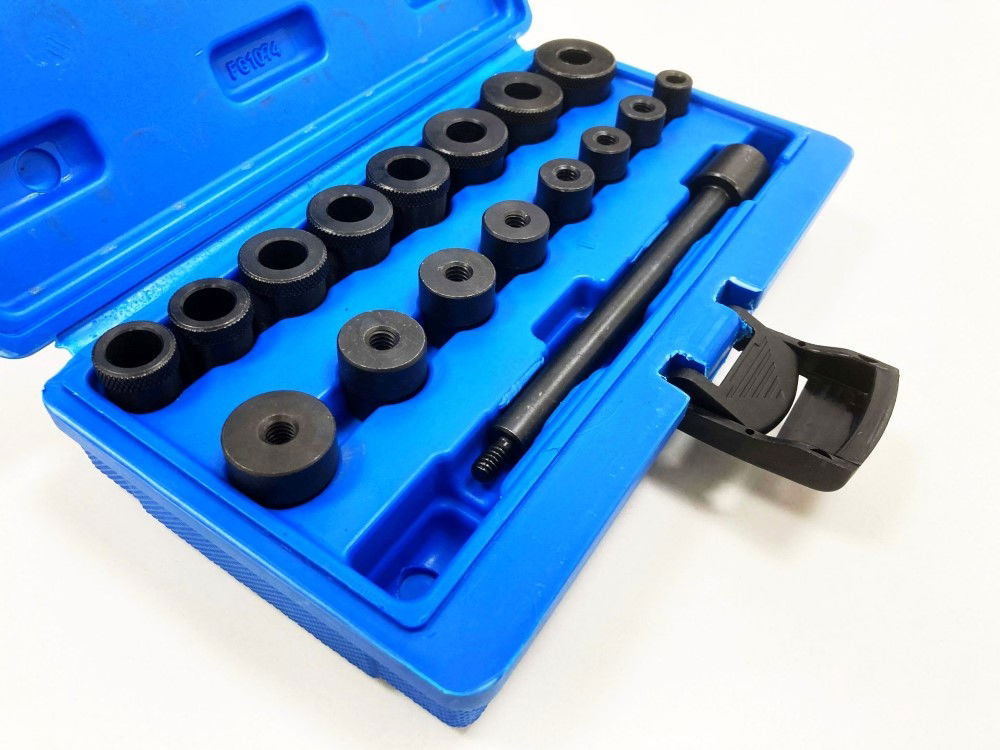 CLUTCH ALIGNMENT TOOL SET 17pc FOR CARS AND LIGHT COMMERCIAL - TOOLZONE KDPAU042