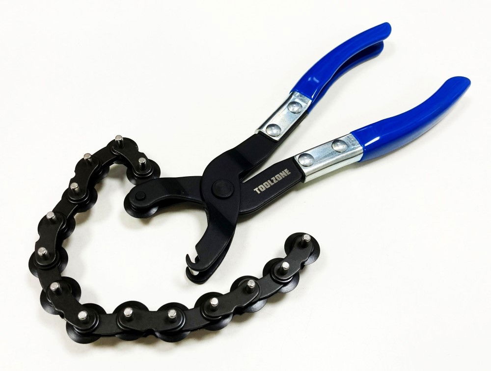 CHAIN EXHAUST PIPE CUTTER 3/4 TO 1 3/4 ADJUSTABLE TORQUE - TOOLZONE KDPAU079