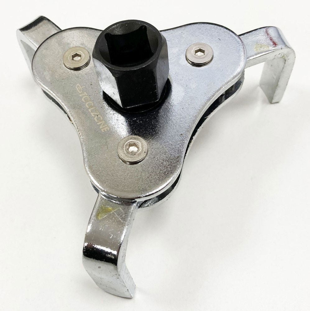 OIL FILTER WRENCH 3 leg dual drive 63-102mm - TOOLZONE KDPAU205