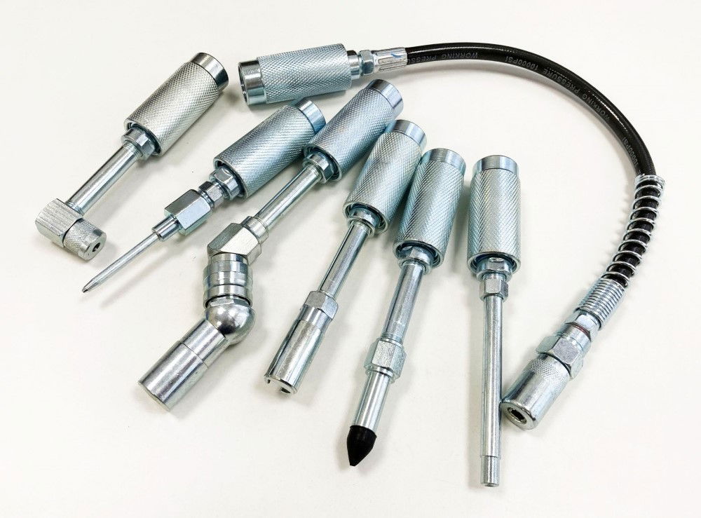 GREASE GUN ADAPTOR SET 7pc - TOOLZONE KDPAU364