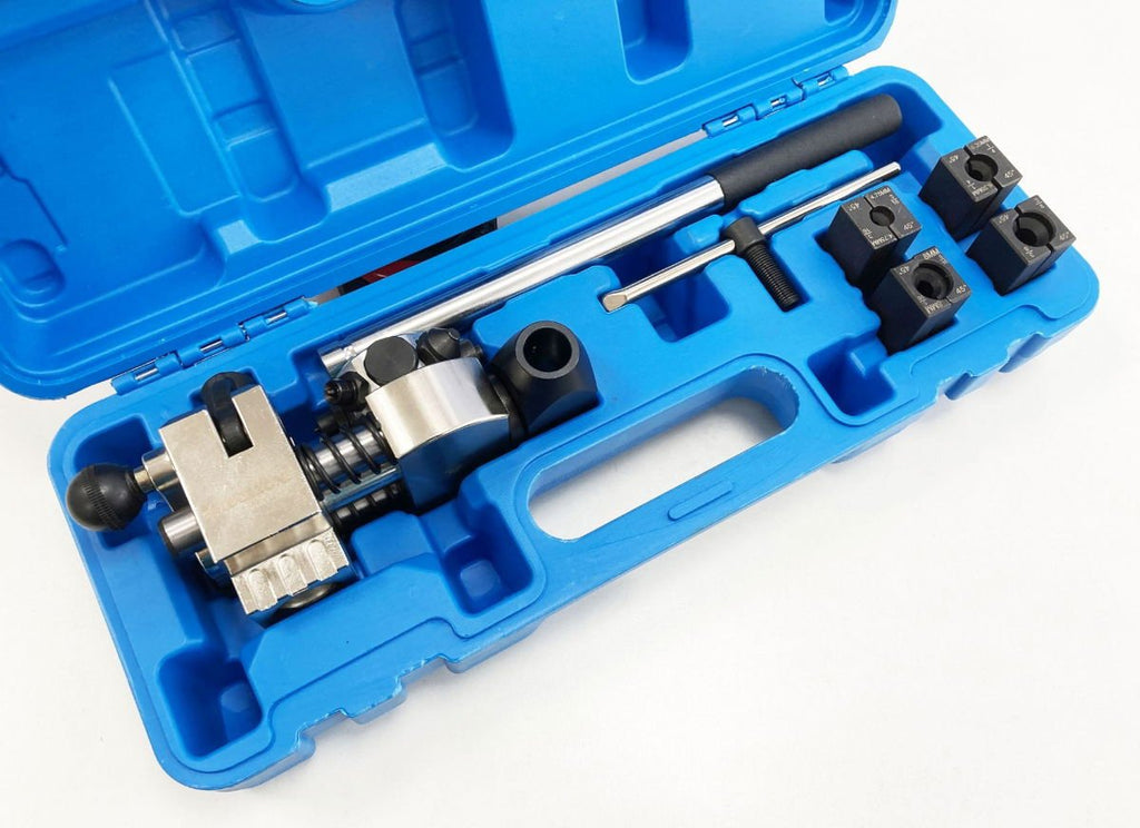 PROFESSIONAL BRAKE FLARING KIT FOR 3/16, 1/4, 5/16, 3/8 TUBES - TOOLZONE KDPAU402