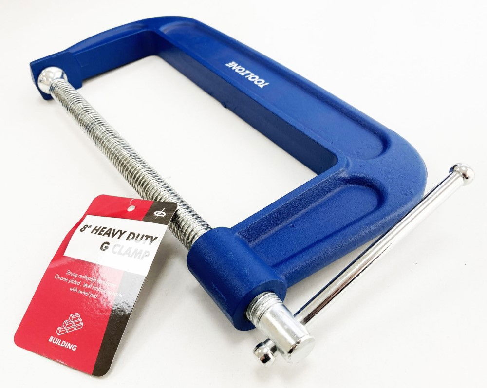 G CLAMP HEAVY DUTY 8 - TOOLZONE KDPCL092