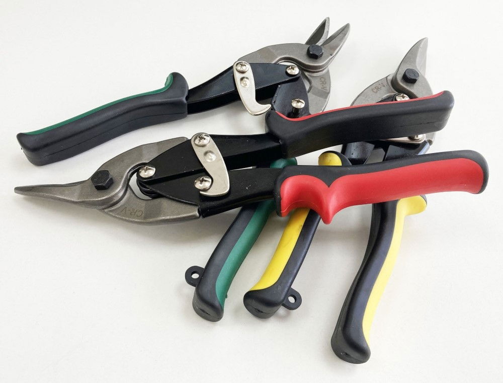 AVIATION SNIPS SET 3PC CRV STRAIGHT LEFT RIGHT CUT - TOOLZONE KDPCT036