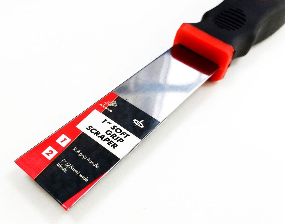 SCRAPER 1 SOFT GRIP HANDLE - TOOLZONE KDPDC001