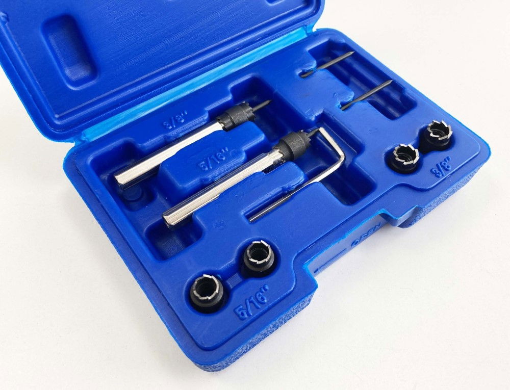 SPOT WELD CUTTER SET 9PC MASTER INTERCHANGEABLE HEADS - TOOLZONE KDPDR038