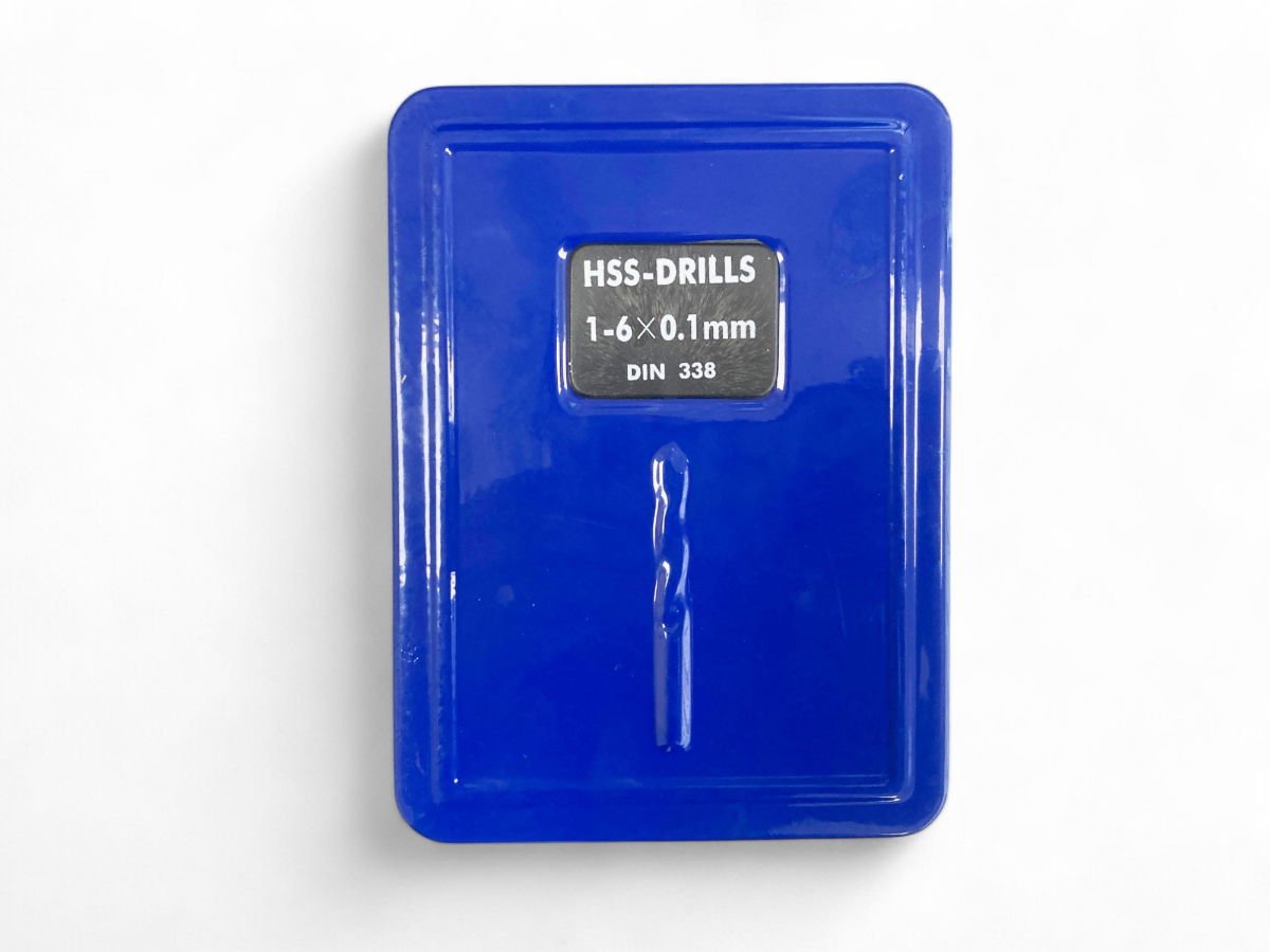 DRILL BIT SET HSS 51PC 1-6mm IN 0.1mm INCREMENTS - TOOLZONE KDPDR041