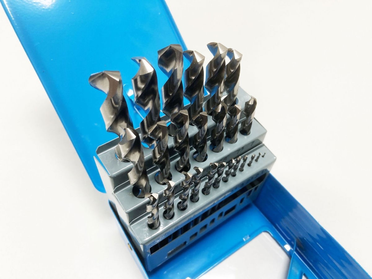 HSS DRILL BIT SET 25PC 1-13mm 0.5mm INCREMENTS - TOOLZONE KDPDR209