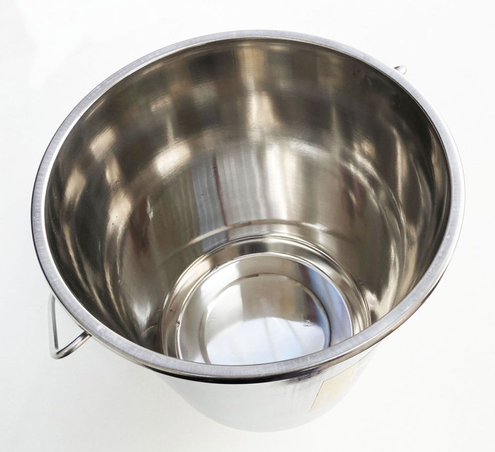 STAINLESS STEEL BUCKET 12 litre - TOOLZONE KDPGD182