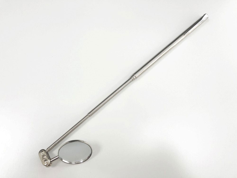 EXTENDING INSPECTION MIRROR 1.25 360° SWIVEL BALL JOINT 30mm EXTENDS TO 23 - TOOLZONE KDPHB229